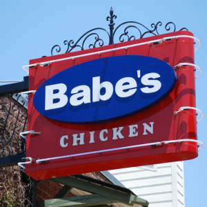 Babe's Chicken Sign